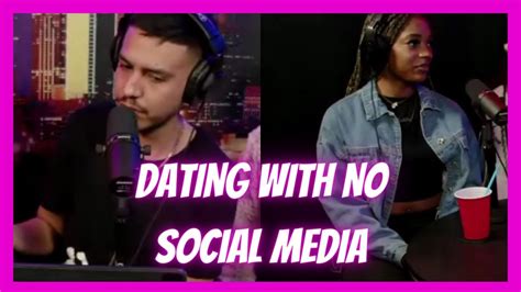 dating someone with no social media